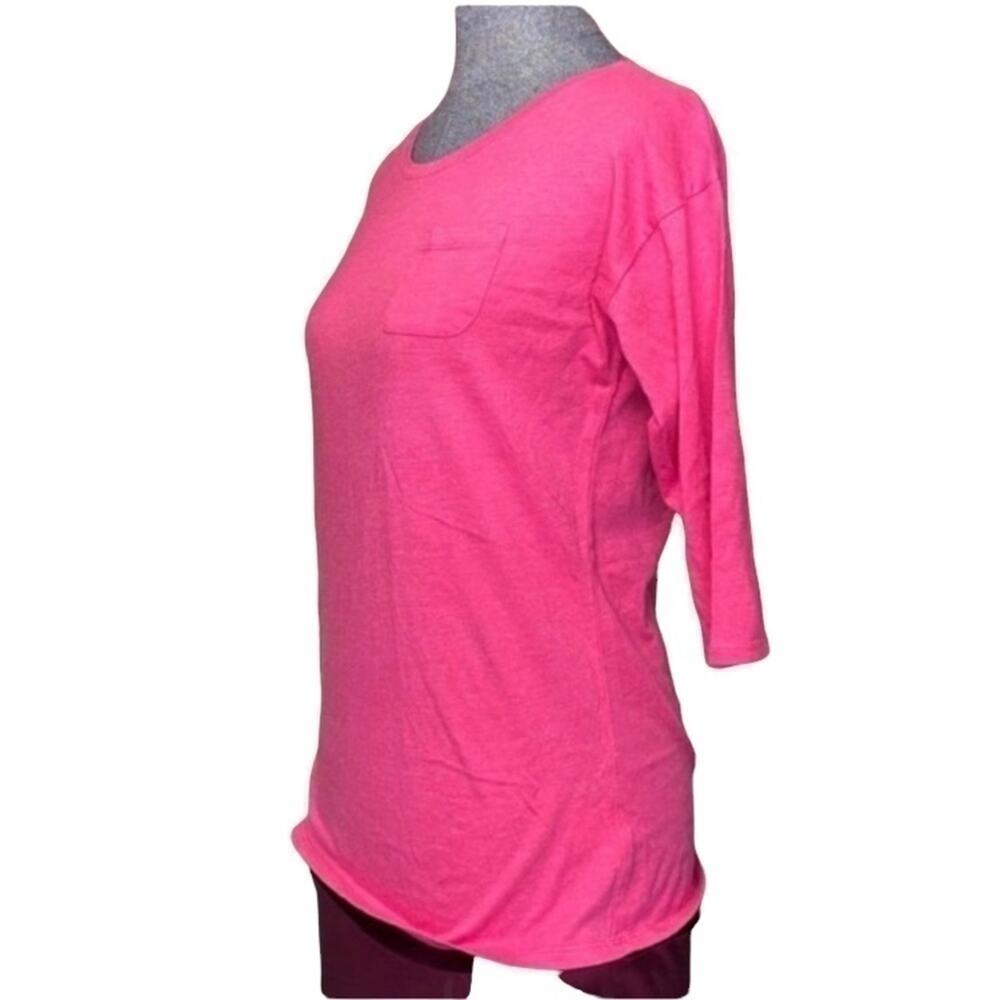 2/$20 Indigo pink half sleeve sleepwear top size Small women shirt pajama top